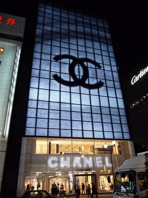 chanel ginza store.